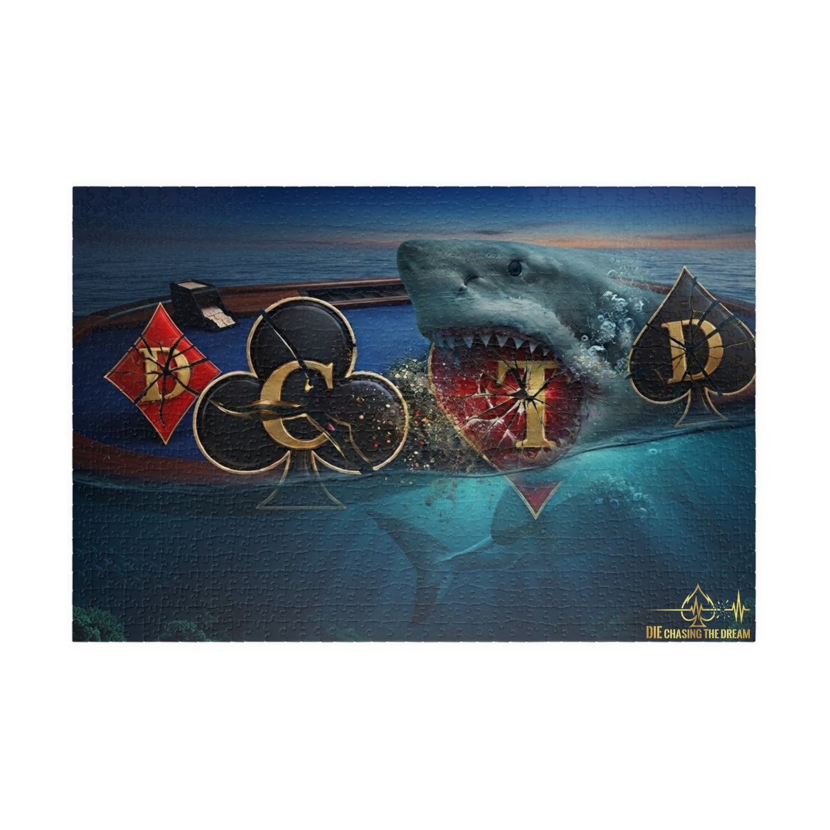 Shark attack puzzle