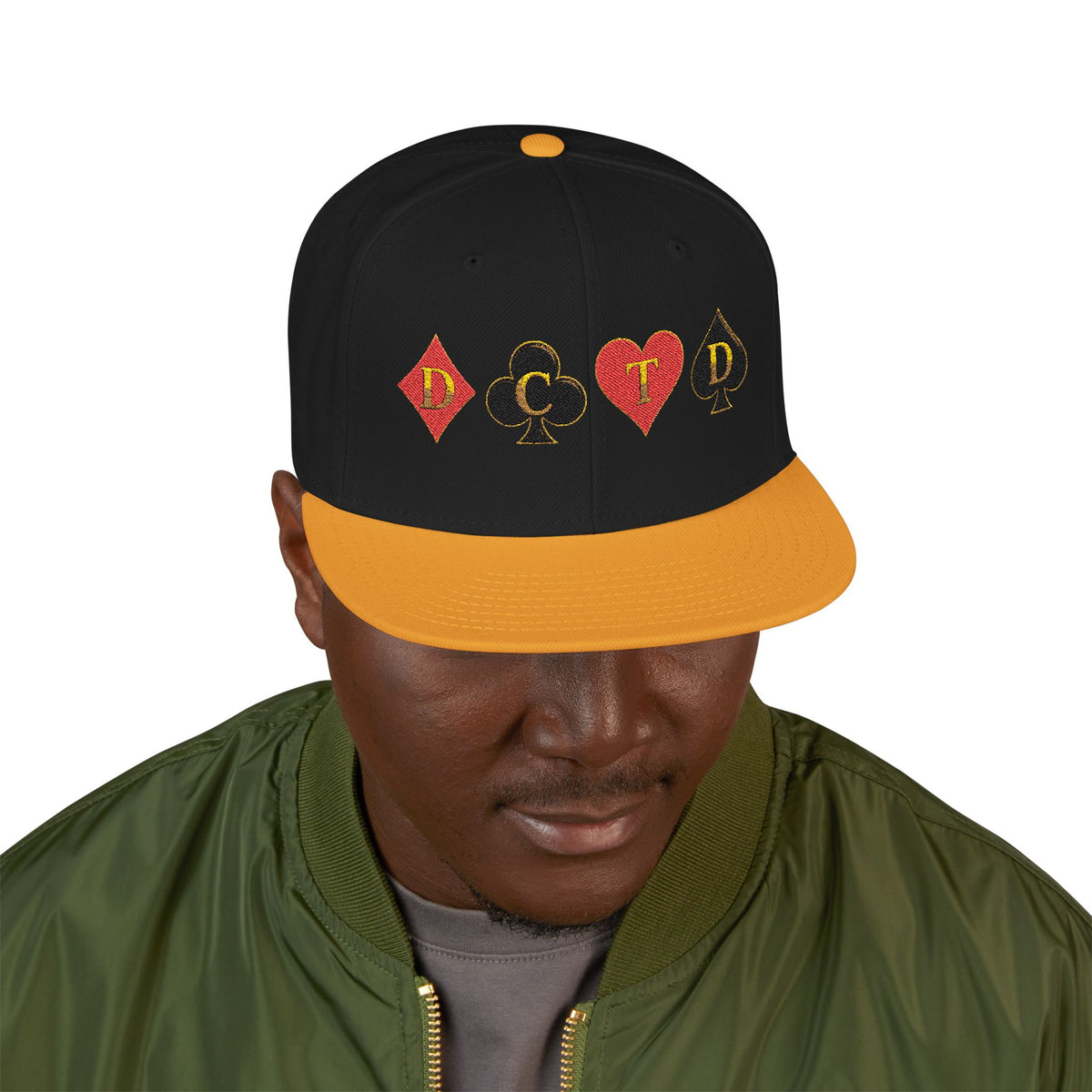 All Suits on Deck Snapback Hat