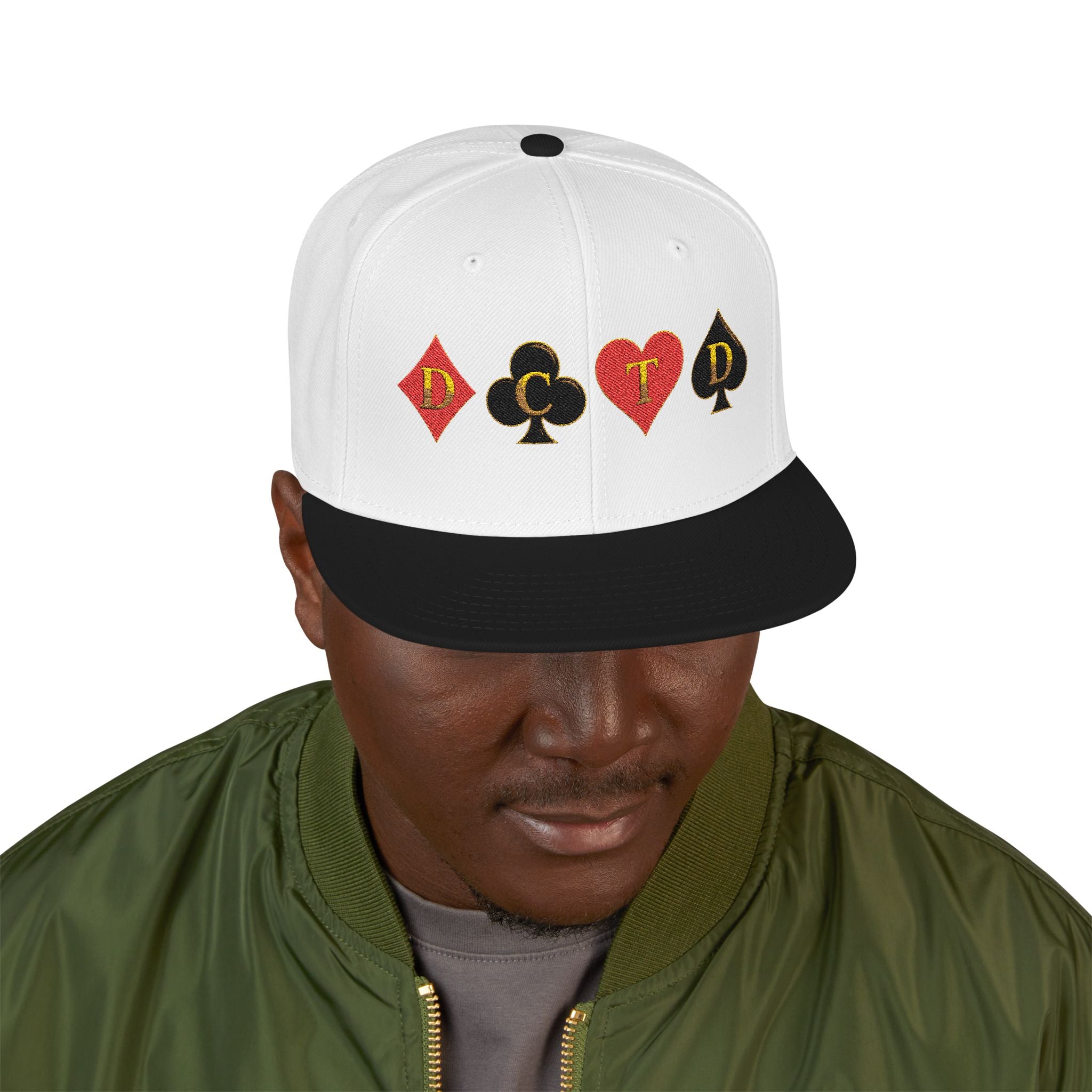 All Suits on Deck Snapback Hat
