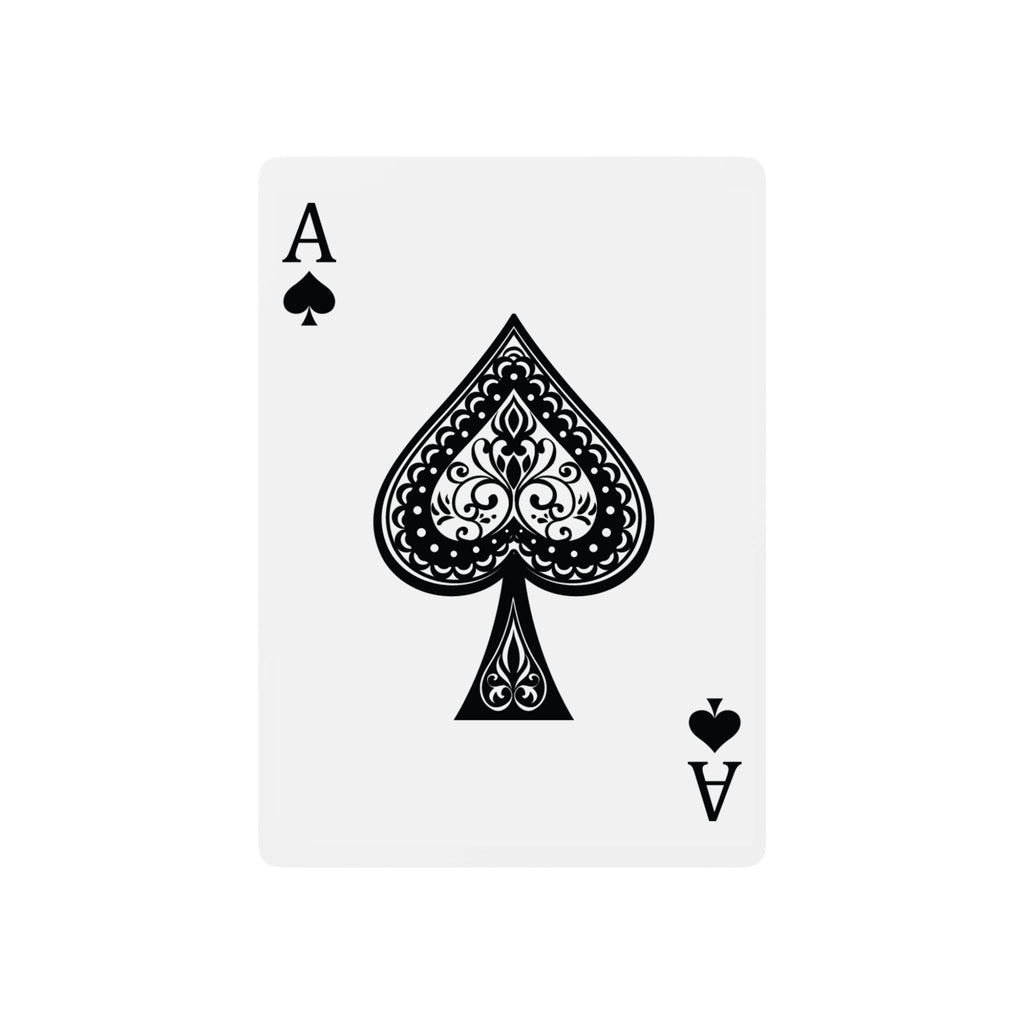 Poker Playing Cards — 'Die Chasing the Dream' Luxury Gold-Black Deck