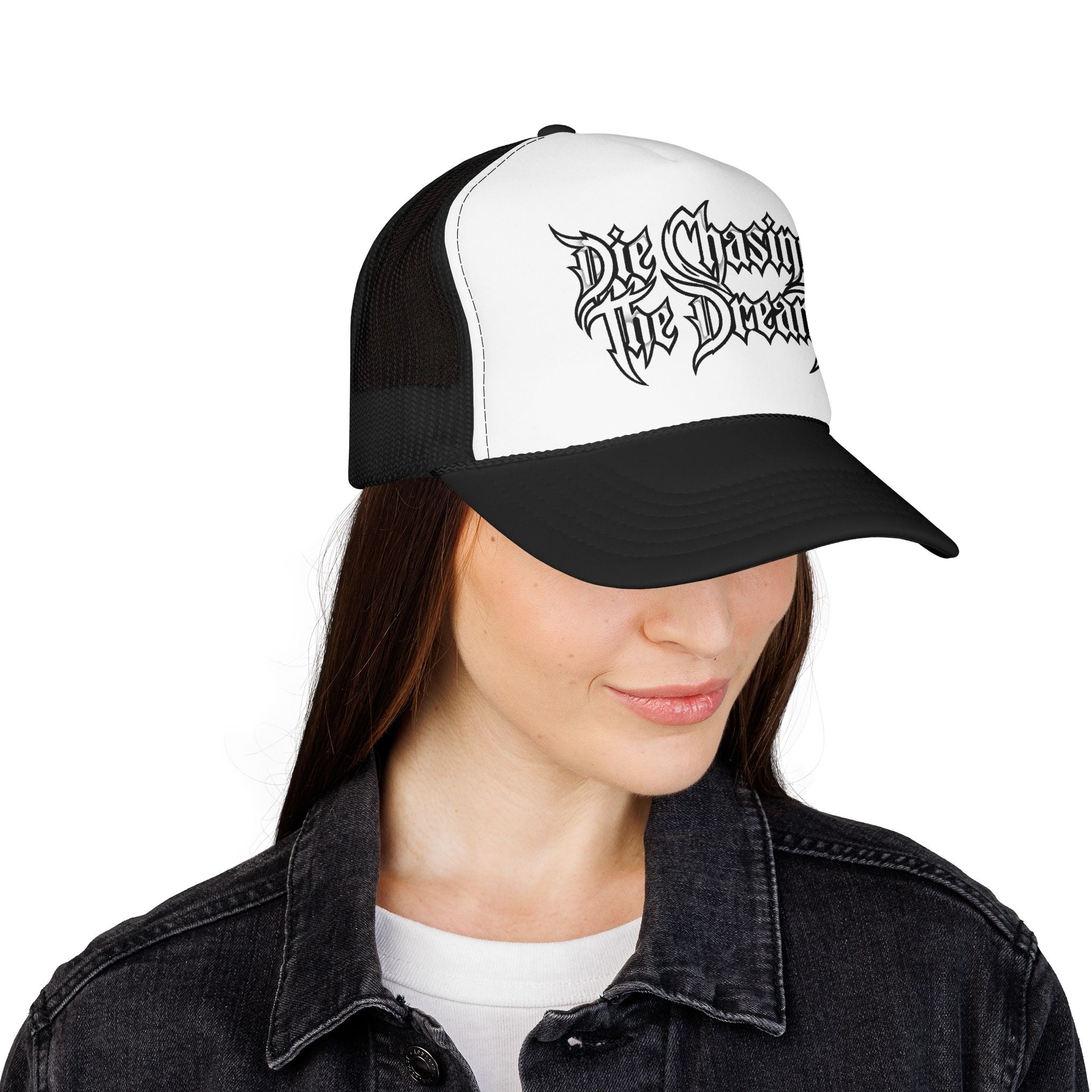 Die Chasing The Dream Trucker Hat