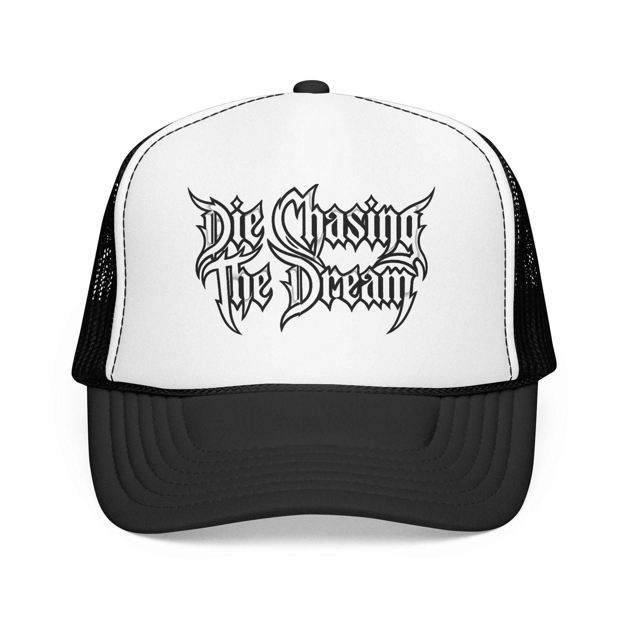 Die Chasing The Dream Trucker Hat