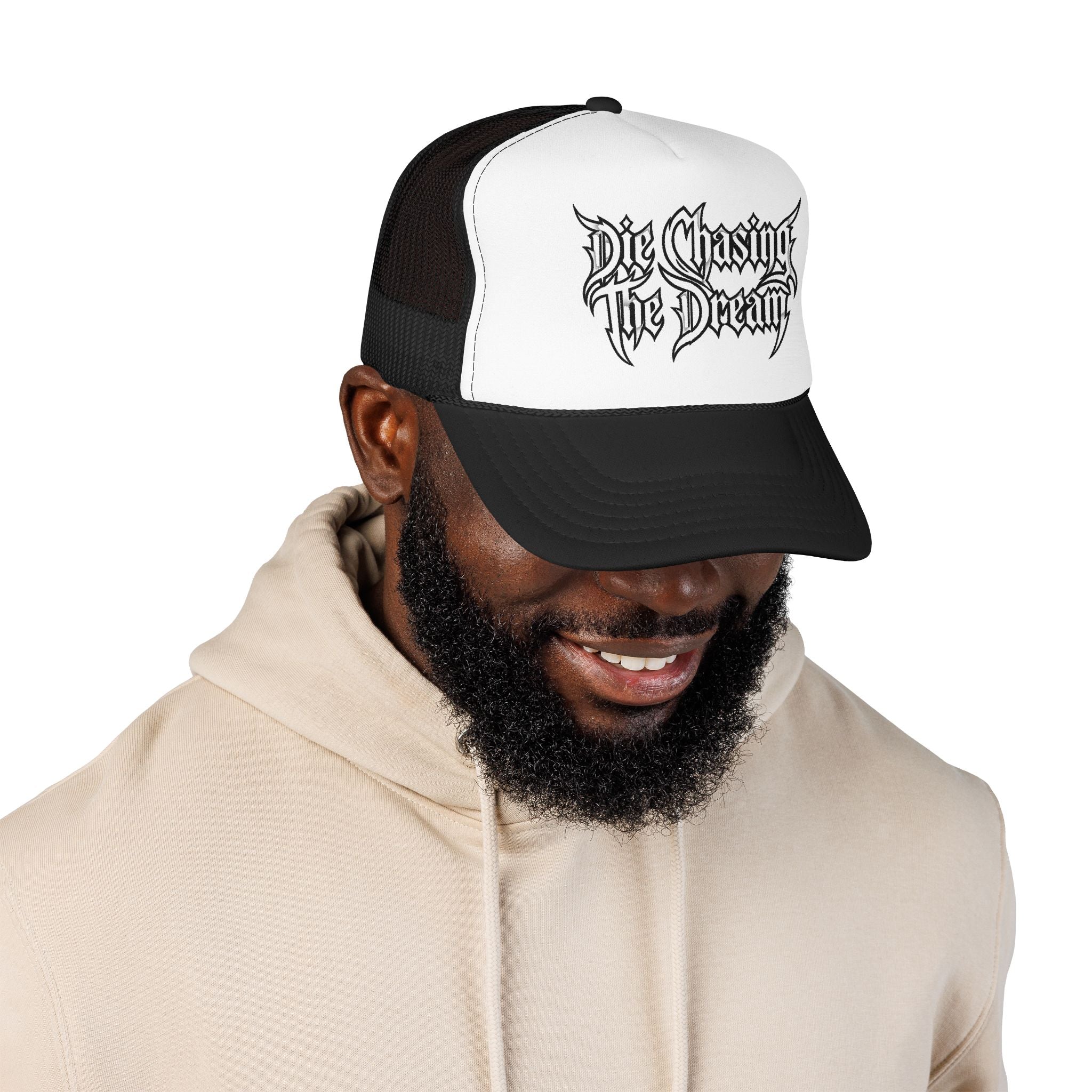 Die Chasing The Dream Trucker Hat