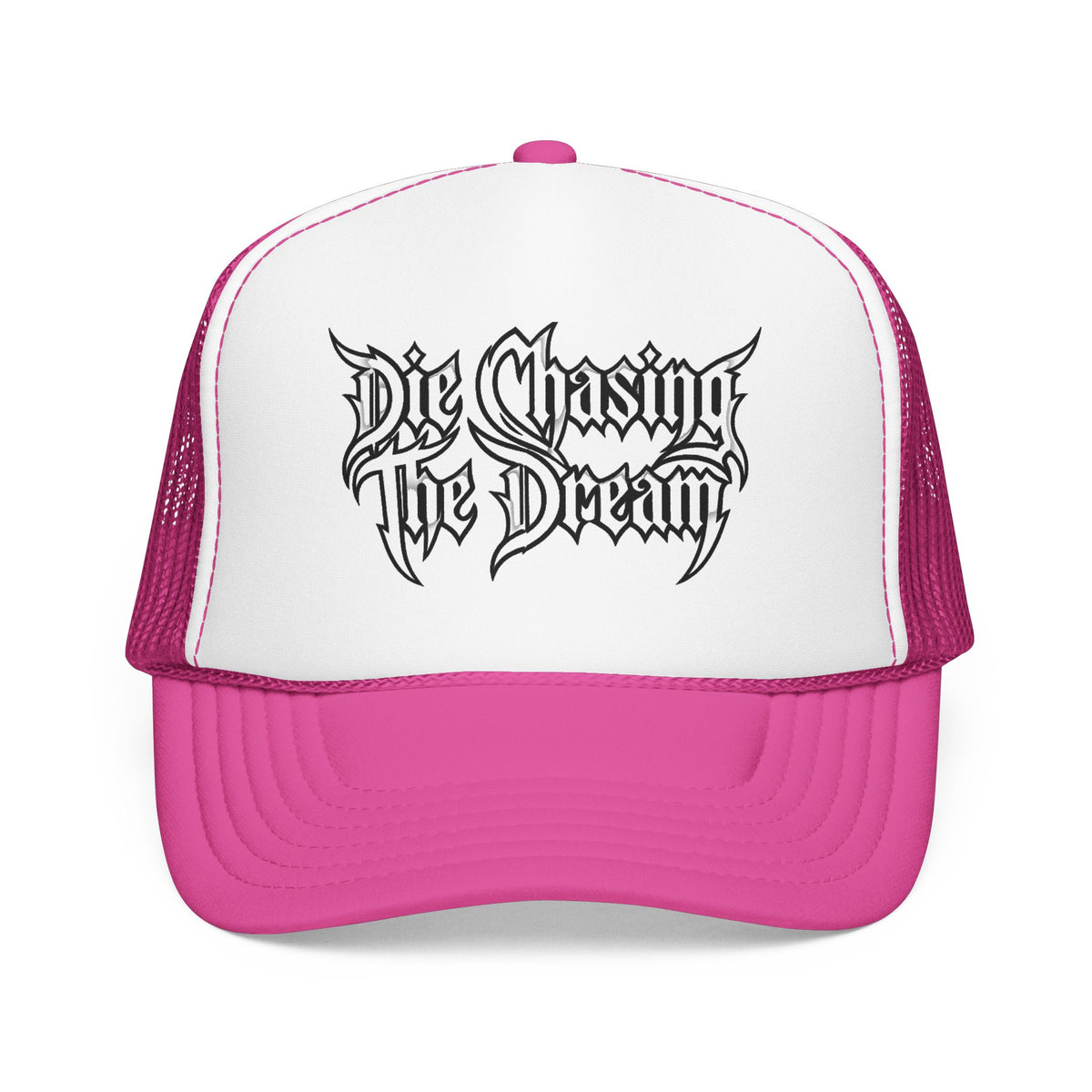 Die Chasing The Dream Trucker Hat
