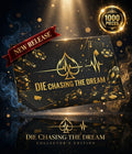 Die Chasing The Dream Poker Puzzle — Gold Spade Card Game Jigsaw (110–1014 pcs)