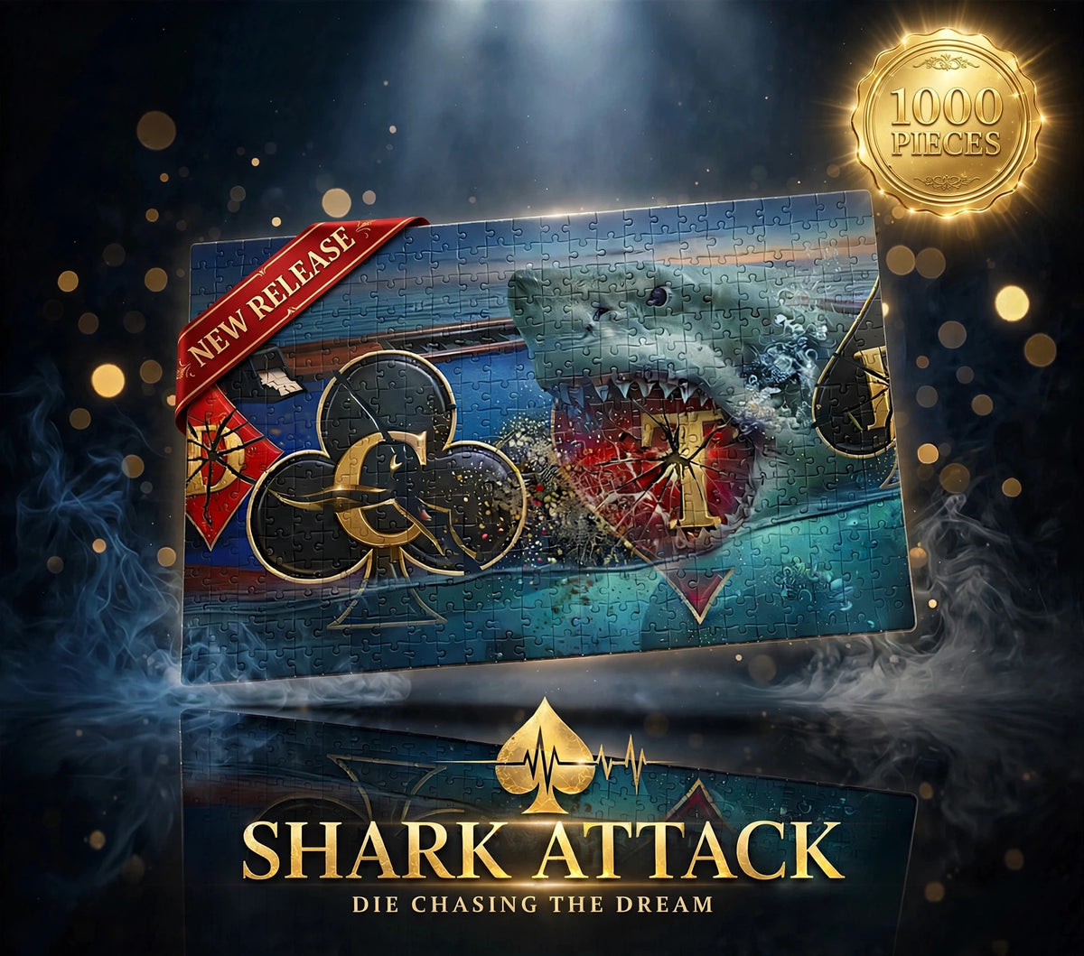 Shark attack puzzle