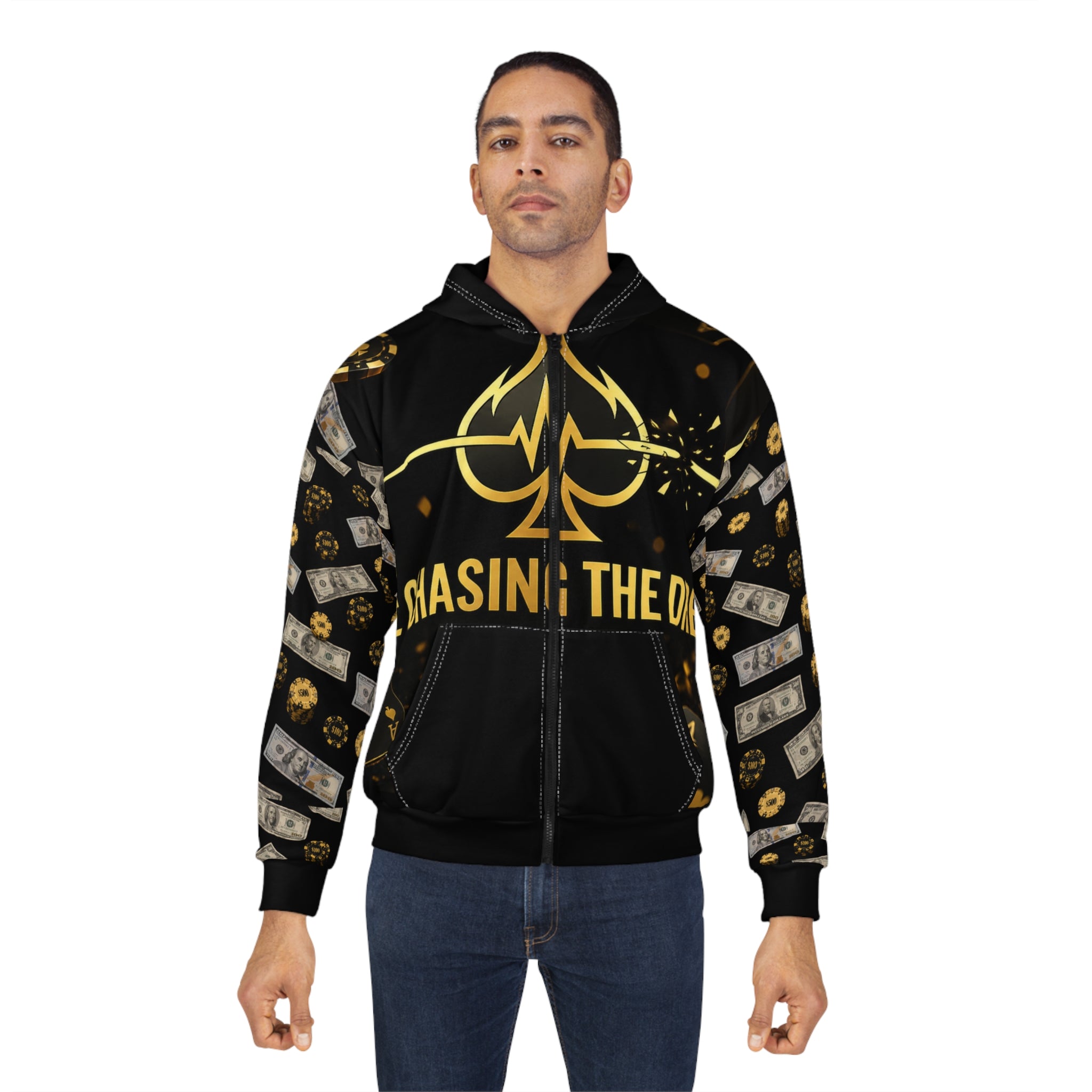 Unisex Zip Hoodie