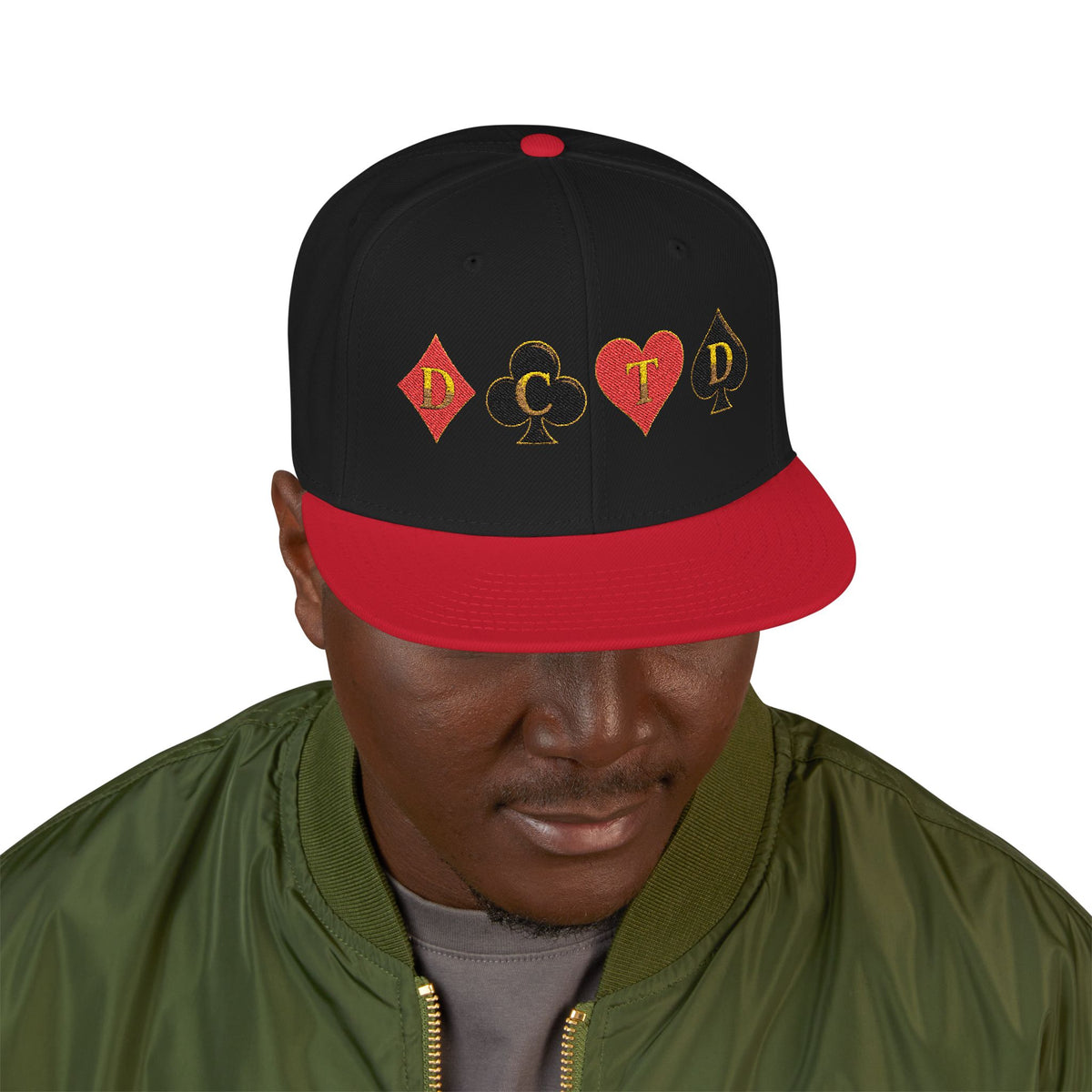 All Suits on Deck Snapback Hat